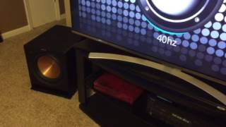 Klipsch R112SW Sub Failure [upl. by Ormand570]