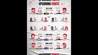 🥊 This Weeks Fights 🥊  Boxing This Weekend  📅 1214th Oct [upl. by Ulrick]