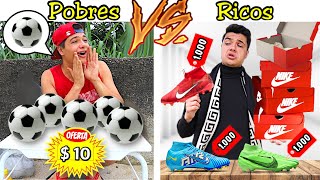 RICOS VS POBRES NA LOJINHA DE FUTEBOL 90 [upl. by Akihsat87]