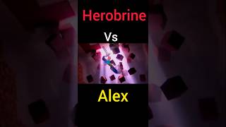 ALEX DIED ALEX VS HEROBRINE mojang minecraftanimation [upl. by Essirehs172]