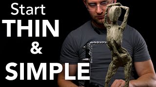 Clay Sculpting Tip For Beginners [upl. by Dorthy220]