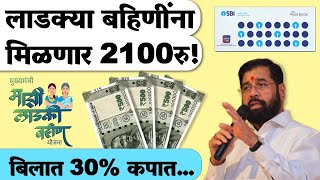 लाडकी बहिण योजना योजनेच्या रकमेत वाढ 2100 रू ladki bahin yojan new update [upl. by Luciana]