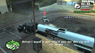 GTA San Andreas  Mission 29  First Date  Tanker Commander [upl. by Jolenta]