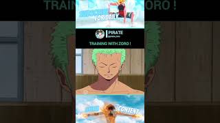 BROOK 💀 TRAINING WITH ZORO  zoro brook yohoho onepiece onepiecefunny funny anime animeedit [upl. by Sivad]