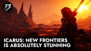 Incredible NEW Alien Map  Icarus New Frontiers DLC [upl. by Pelagias]