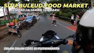 TEMPAT KULINER TERBARU SITU BULEUD FOOD MARKET Purwakarta [upl. by Nahtnhoj]