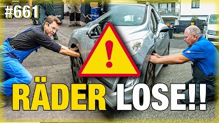 UNGLAUBLICH ⚠️☠️⚠️ Alle 4  Räder lose am Peugeot  ElektroMini 🔋 Wie gut ist der Akku WIRKLICH [upl. by Monahan90]