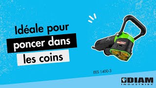 Idéale pour poncer dans les coins  Ponceuse d’angle EES14003 Diam Industries [upl. by Ginder89]