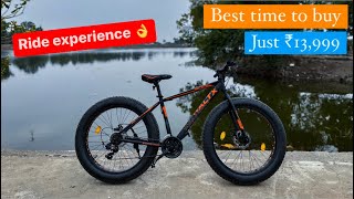 Fat Bike Ride Experience  2023 Waltx Dune 1  Flipkart Cycle [upl. by Rowley]