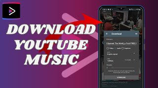 How To Downloads Songs Music On Youtube Vanced  Yt Music [upl. by Ellecrad]