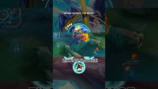 ZILONG SAVAGE MOMENTthe strongest assassin of all time in mlbbmobilelegends youtubeshorts [upl. by Malti]