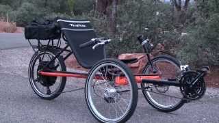 TerraTrike Rambler with EBikeKit in for Review  Electric Bike Report [upl. by Natsirhc]