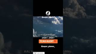 TCAS ALERT aircraft aviation aviao fypシ゚viral fly traffic airbus airbuslovers viralvideo [upl. by Nnylaehs]