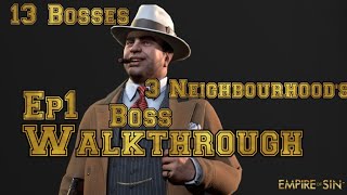 Empire of Sin CAPONE WALKTHROUGH Ep1 [upl. by Yaral809]