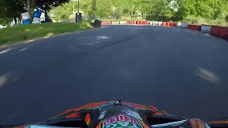 Stretton karting JTKM Onboard GoPro with the master of stretton [upl. by Nalo]