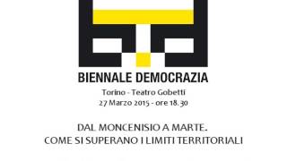 Biennale Democrazia 2015  Dialoghi  Dal Moncenisio a Marte [upl. by Dammahum830]