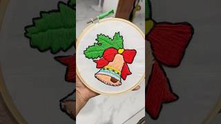 Embroidery hoop Art embroideryart artcraft update viralshorts trendingvideo trading views y [upl. by Zohara781]