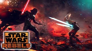 Wie AHSOKA ihr Duell mit DARTH VADER überlebte  Star Wars Rebels Staffel 4 [upl. by Lartnom]