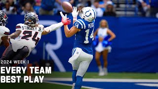 Every teams’ best play of Week 1  2024 NFL Season [upl. by Adnalro]