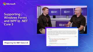 Supporting Windows Forms and WPF in NET Core 3 [upl. by Junette]