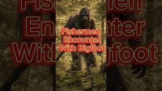 Fisherman encounter BIGFOOT bigfoot shorts short joerogan encounter [upl. by Aros]