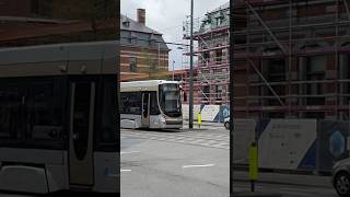 Départ arrêt de Etterbeek Nouveau Tram TNG T3202 TEST STIBMIVB 🚊🚊 [upl. by Ollecram]