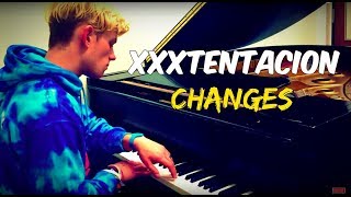 XXXTENTACION  changes  Tishler Piano Cover [upl. by Rorrys589]