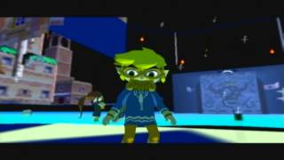 Sunshine and Galaxy 2 models in Wind Waker [upl. by Odrautse]