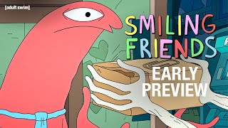 S2E3 PREVIEW Allans Paperclip Search  Smiling Friends  adult swim [upl. by Justin]