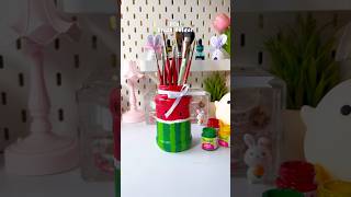 DIY Brush Holder shortviral art artshorts diycraft diyideas acrylicpainting [upl. by Suivart595]