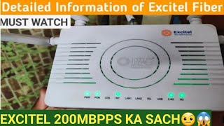 Detailed Information of 200MBPS Excitel Broadband Plan😱🔥Ft Technical Gadgets [upl. by Hsiri297]