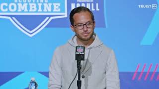 Mike McDaniel 2023 NFL Combine Press Conference  Miami Dolphins [upl. by Ostler443]