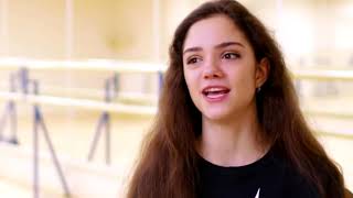 Evgenia Medvedeva introduced on american media 12 02 2018 [upl. by Etnuhs]