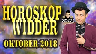 WIDDER HOROSKOP OKTOBER 2018 [upl. by Arimas]