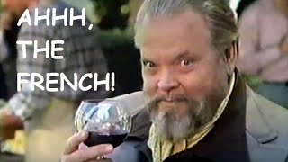 🍷A YouTube CLASSIC Orson Welles in Outtakes for Champagne Commercial🍷 [upl. by Eiffub]