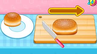 Mini Burgers Cooking Games Android Gameplay [upl. by Hedley]