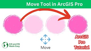 How to use move tool in ArcGIS Pro  ArcGIS Pro Tutorial for Beginners [upl. by Soll]