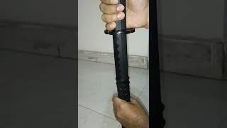 FunMart Polypropylene Katana Practice Sword Handguard installation method [upl. by Adnhoj945]