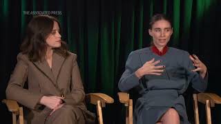 Rooney Mara talks tackling faith spirituality in film [upl. by Luanni]