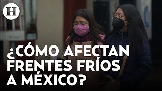 ¿Invierno se adelantó Estos son los frentes fríos que pegarán en septiembre en México [upl. by Shanie]