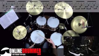 Drum Lesson  Simple Man  Lynryd Skynyrd [upl. by Guevara]