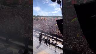 Tems Performing Wizkid’s Essence at Glastonbury Festival 🔥🔥🔥 [upl. by Fachan59]