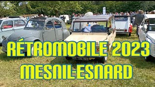 Rétromobile 2023 au MesnilEsnard 76 [upl. by Iaka216]