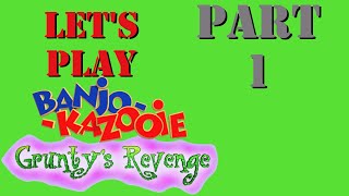 Lets Play Banjo Kazooie Gruntys Revenge Part 1 [upl. by Mireille]