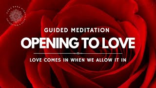 Opening to LOVE 🌹 Guided Heart Chakra Meditation [upl. by Woodward]