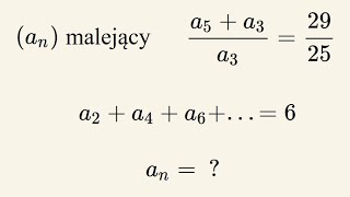 Szereg geometryczny  poziom rozszerzony  zadanie od CKE [upl. by Hernandez]