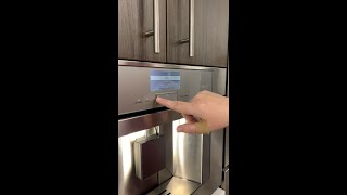 Thermador BuiltIn Coffee Machine at ABW Appliances [upl. by Lyrac]