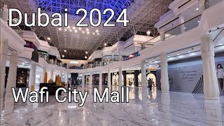 Dubai 4K Wafi City Mall Egyptian Themed Mall Walking Tour 2024 🇦🇪 [upl. by Liew]