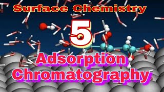 Adsorption chromatography animation  adsorption chromatography in hindi [upl. by Rafter]