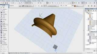 ArchiCAD 16  Morph  47  Erstellung eines Morphs mit dem Zauberstab [upl. by Katlaps171]